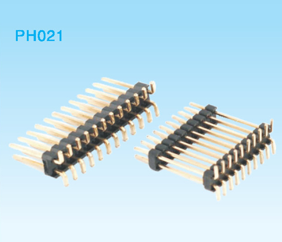 PH2.54雙排SMD排針（可帶定位柱）H=1.5、2.0、2.5mm